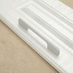 3 PCS 2049-160 Cassetto porta dell'armadio Maniglia in lega di alluminio Maniglia per porta diritta (argento)