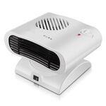 Mini Shaking Head Radiator Warmer Riscaldatore elettrico Ventilatore ad aria calda (bianco)