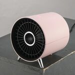 Mini radiatore a risparmio energetico per uso domestico Riscaldatore elettrico Ventilatore ad aria calda (rosa)