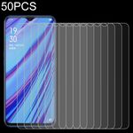 50 PCS 0.26mm 9H 2.5D Pellicola in vetro temperato per OPPO A9X