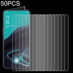 50 PCS 0.26mm 9H 2.5D Pellicola in vetro temperato per OPPO Reno 2