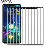 25 PCS 9H Pellicola in vetro temperato 3D a schermo intero per LG V50 ThinQ 5G