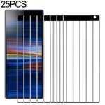 25 PCS 9H Pellicola in vetro temperato a schermo intero curvo 3D per Sony Xperia 10 Plus