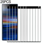 25 PCS 9H Pellicola in vetro temperato a schermo intero curvo 3D per Sony Xperia 10