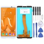 Schermo LCD TFT per Wiko JERRY4 con digitalizzatore assemblaggio completo (bianco)