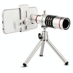 Telescopio per esterni Accessori per telefoni cellulari Teleobiettivo per riprese con clip universale in metallo (18X)