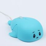 Mouse sveglio del computer portatile della casa dell'ufficio della ragazza del mouse del fumetto (blu)