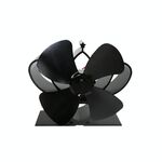 YL201 4blade alta temperatura di metalli a caldo Powered Camino Stufa Fan