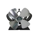 YL201 4blade alta temperatura di metalli a caldo Powered Camino Stufa Fan