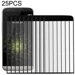 25 PCS per lo schermo LG G5 0,26 millimetri 9H Superficie Durezza 3D curva antideflagrante colorati Serigrafia vetro temperato completa Film