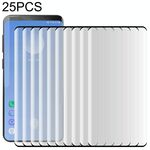 25 PCS per la galassia S10 più 0,3 millimetri schermo 9H 3D completa Vetro temprato cinematografica, Schermo Fingerprint sblocco non è supportato