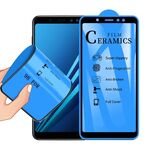 Pellicola Ceramica Full Cover Full Glue 2.5D per Galaxy A8 (2018)