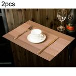 2 PCS casa Tabella stuoia della tazza creativo decorazione bevanda caffè Tovaglietta tavola, Dimensione: 45x30cm