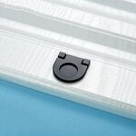 1052-32 Maniglia con fibbia nascosta per cassetto per mobili europeo semplice (nero opaco)