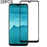 25 PCS per Nokia 6.2 Pellicola protettiva in vetro temperato per schermo intero