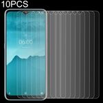 10 PCS per Nokia 6.2 2.5D pellicola in vetro temperato non a schermo intero