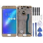 Schermo LCD OEM per Asus Zenfone 3S Max ZC521TL X00GD digitalizzatore assemblaggio completo con cornice (oro)