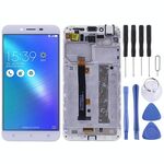 Schermo LCD OEM per Asus Zenfone 3 Max ZC553KL / X00D digitalizzatore assemblaggio completo con cornice (bianco)