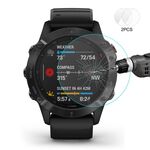 Per Garmin Fenix ​​6x / 6x Pro Solar 2 PCS Enkay Hat-Prince 0.2mm 9h 2.15D Film in vetro temperato bordo curvo