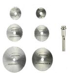 7 PCS / Set Grinder Elettrico lama per sega d'acciaio ad alta velocità la lama per sega Lavorazione del legno sega lama in acciaio ad alta velocità di taglio Pezzo