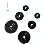 7 PCS / Set Grinder Elettrico lama per sega d'acciaio ad alta velocità la lama per sega Lavorazione del legno sega lama in acciaio ad alta velocità di taglio Pezzo