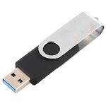Unità flash USB Twister USB 3.0 da 64 GB (nera)