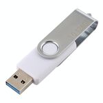 128 GB Twister USB 3.0 Flash Disk USB Flash Drive (bianco)