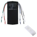 Kit Telecomando Universale per Ventilatore con Lampada, Timer e Ricevitore PC0875 6922338234077