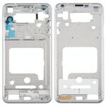 Piastra cornice cornice LCD alloggiamento anteriore per LG V35 ThinQ (argento)