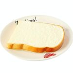 Fotografia PU simulazione fetta di pane Modello Props casa per Finestra di visualizzazione