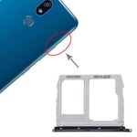 Vassoio scheda SIM + vassoio scheda micro SD per LG K40 / K12 Plus / X4 (2019) / X420EM / X420BMW / X420HM / X420 / X420N (Argento)