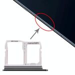 Vassoio per scheda SIM + vassoio per scheda Micro SD per LG V40 ThinQ (nero)