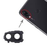 Cornice per fotocamera posteriore per Xiaomi Redmi Note 7 Pro / Redmi Note 7 (nero)