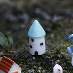 2 PCS Piccola Casa Moss Micro Paesaggio Decoration Succulente Ornament