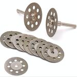 8 fori Emery taglio chip Jade lama per sega elettrica Accessori Grinder