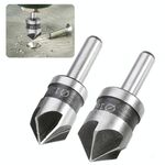 2 in 1 maniglia Round 5 lama di smussatura del legno Countersink Drill Cono Drill