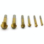 6 in 1, 90 gradi, Threeedge smussatura coltello legno fresa smussatura macchina buco Opener