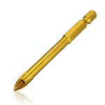 Multiuso traversa della lega Hex Shank Drill ceramica Hole Opener Glass