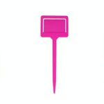 2 PCS Garden Plant Insert Insert Etichette (rosa)