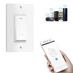Interruttore tattile WiFi Smart Wall tipo 120, spina USA (bianco)