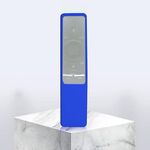 Cover per telecomando in silicone lavabile con texture antiscivolo per telecomando Samsung Smart TV (blu scuro)