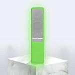 Cover per telecomando in silicone lavabile con texture antiscivolo per telecomando Samsung Smart TV (verde)