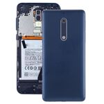 Coperchio posteriore della batteria con obiettivo della fotocamera e tasti laterali per Nokia 5 (blu)