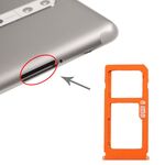 Vassoio scheda SIM + vassoio scheda SIM / vassoio scheda micro SD per Nokia 8 / N8 TA-1012 TA-1004 TA-1052 (arancione)