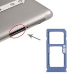 Vassoio scheda SIM + vassoio scheda SIM / vassoio scheda micro SD per Nokia 8 / N8 TA-1012 TA-1004 TA-1052 (blu)