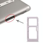 Vassoio scheda SIM + vassoio scheda SIM / vassoio scheda micro SD per Nokia 8 / N8 TA-1012 TA-1004 TA-1052 (argento)
