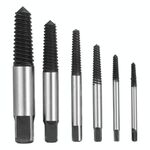 Estrattore di viti per chiodi rotti a filo rotto, specifica: set da 6 pezzi