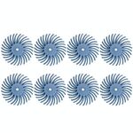 Testa di lucidatura della frutta in avorio da 8 pezzi Testa di macinazione a fessura per intaglio nucleare intaglio del legno di loto insanguinato, specifica: grana 400
