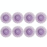 Testa di lucidatura della frutta in avorio da 8 pezzi Testa di macinazione a fessura per intaglio nucleare intaglio del legno di loto insanguinato, specifica: grana 600