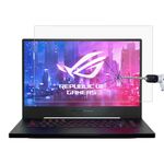 Pellicola protettiva in vetro temperato HD per schermo del laptop per ASUS ROG Zephyrus M GU502 da 15,6 pollici